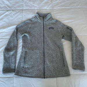 Patagonia Better Sweater Full Zip Birch White